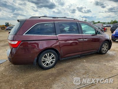 Trzecie zdjęcie samochodu z tyłu: 2012 HONDA ODYSSEY EXL VIN:5FNRL5H69CB095491 - miniatura