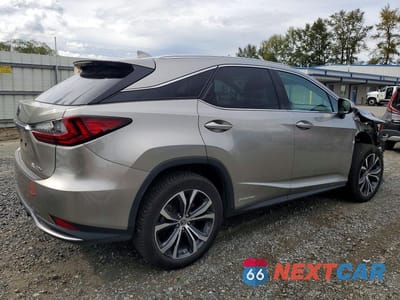 Trzecie zdjęcie samochodu z tyłu: 2022 LEXUS RX 450H VIN:2T2HGMDA4NC089525 - miniatura