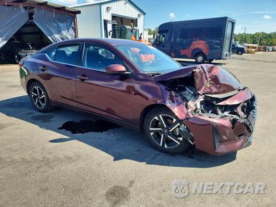 Czwarte zdjęcie samochodu z boku: 2025 NISSAN SENTRA SV VIN:3N1AB8CV1SY289051 - miniatura