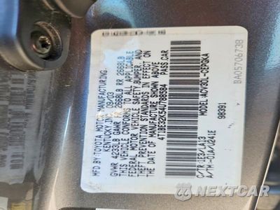 Zdjęcie 12 z 12 samochodu: 2004 TOYOTA CAMRY XLE VIN:4T1BE32K54U788584 - miniatura