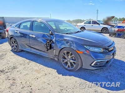 Czwarte zdjęcie samochodu z boku: 2019 HONDA CIVIC TOURING VIN:19XFC1F90KE201310 - miniatura