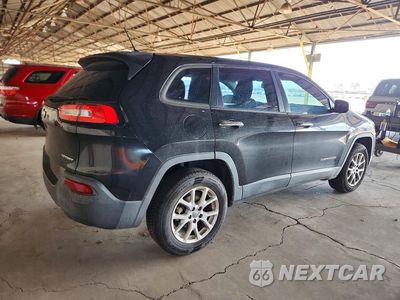 Trzecie zdjęcie samochodu z tyłu: 2014 JEEP CHEROKEE SPORT VIN:1C4PJLAB1EW245312 - miniatura