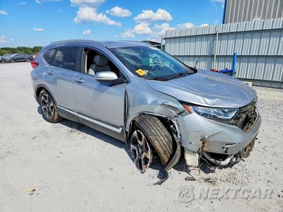 Czwarte zdjęcie samochodu z boku: 2018 HONDA CR-V TOURING VIN:7FARW1H97JE032983 - miniatura