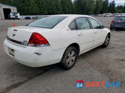 Trzecie zdjęcie samochodu z tyłu: 2007 CHEVROLET IMPALA LT VIN:2G1WT55K679114702 - miniatura
