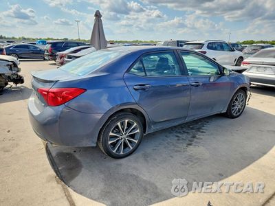 Trzecie zdjęcie samochodu z tyłu: 2017 TOYOTA COROLLA SE VIN:5YFBURHE1HP690280 - miniatura