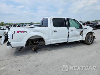 Trzecie zdjęcie samochodu z tyłu: 2019 FORD F150 SUPERCREW VIN:1FTEW1E49KFB23530 - miniatura