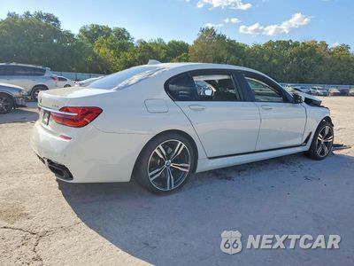 Trzecie zdjęcie samochodu z tyłu: 2016 BMW 740 I VIN:WBA7E2C56GG548151 - miniatura