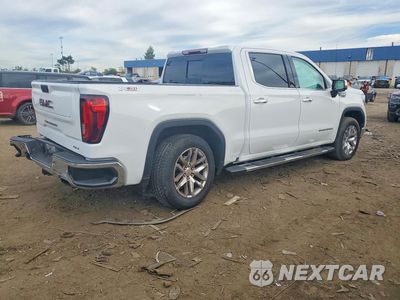 Trzecie zdjęcie samochodu z tyłu: 2022 GMC SIERRA LIMITED K1500 SLT VIN:3GTU9DED6NG104991 - miniatura