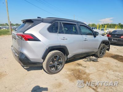 Trzecie zdjęcie samochodu z tyłu: 2021 TOYOTA RAV4 XSE VIN:4T3E6RFV6MU015230 - miniatura