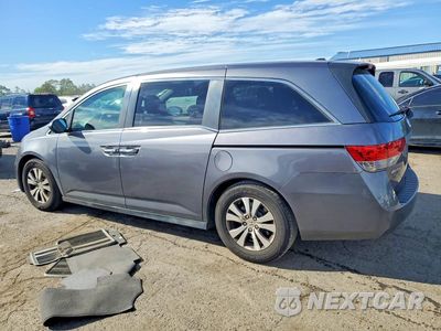 Drugie zdjęcie samochodu z przodu: 2014 HONDA ODYSSEY EXL VIN:5FNRL5H65EB123256 - miniatura