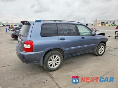 Trzecie zdjęcie samochodu z tyłu: 2007 TOYOTA HIGHLANDER HYBRID VIN:JTEHW21A970038529 - miniatura