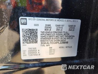 Zdjęcie 13 z 13 samochodu: 2023 GMC TERRAIN SLE VIN:3GKALTEG8PL228848 - miniatura