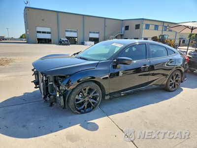 2020 HONDA CIVIC SPORT 19XFC2F89LE027509 - główne zdjęcie licytacji z USA - miniatura