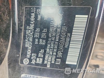 Zdjęcie 12 z 12 samochodu: 2021 HYUNDAI ELANTRA SE VIN:5NPLL4AG0MH047089 - miniatura
