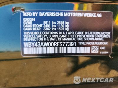 Zdjęcie 13 z 13 samochodu: 2024 BMW I4 EDRIVE 35 VIN:WBY43AW00RFS77391 - miniatura