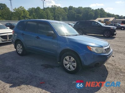 Czwarte zdjęcie samochodu z boku: 2010 SUBARU FORESTER 2.5X VIN:JF2SH6AC5AH742010 - miniatura