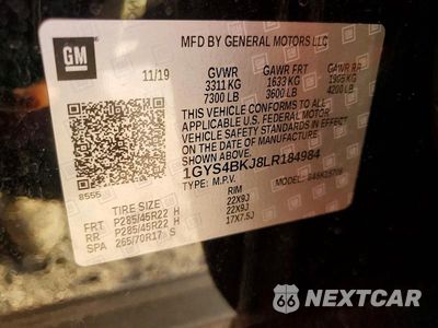 Zdjęcie 13 z 13 samochodu: 2020 CADILLAC ESCALADE LUXURY VIN:1GYS4BKJ8LR184984 - miniatura