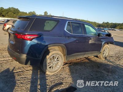 Trzecie zdjęcie samochodu z tyłu: 2023 CHEVROLET TRAVERSE LT VIN:1GNEVGKW0PJ132270 - miniatura