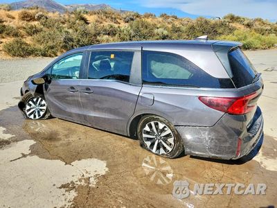 Drugie zdjęcie samochodu z przodu: 2025 HONDA ODYSSEY EXL VIN:5FNRL6H61SB059461 - miniatura