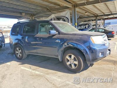 Czwarte zdjęcie samochodu z boku: 2010 HONDA PILOT EXL VIN:5FNYF4H65AB040076 - miniatura