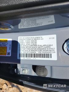 Zdjęcie 12 z 12 samochodu: 2026 HONDA ACCORD HYBRID SPORT-L VIN:1HGCY2F73TA004193 - miniatura