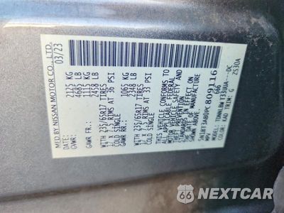 Zdjęcie 13 z 13 samochodu: 2023 NISSAN ROGUE S VIN:5N1BT3AB0PC809116 - miniatura