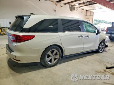 Trzecie zdjęcie samochodu z tyłu: 2019 HONDA ODYSSEY EXL VIN:5FNRL6H79KB065534 - miniatura