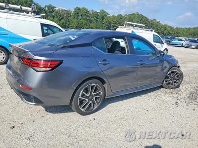 Trzecie zdjęcie samochodu z tyłu: 2025 NISSAN SENTRA SR VIN:3N1AB8DV7SY310984 - miniatura