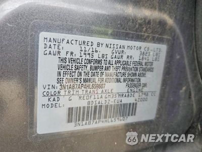 Zdjęcie 12 z 12 samochodu: 2017 NISSAN SENTRA SV VIN:3N1AB7AP4HL659607 - miniatura