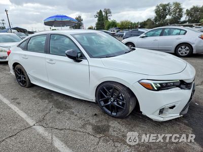 Czwarte zdjęcie samochodu z boku: 2024 HONDA CIVIC SPORT VIN:2HGFE2F52RH524951 - miniatura