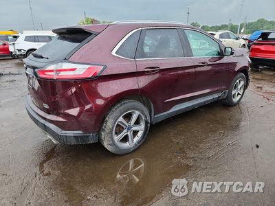Trzecie zdjęcie samochodu z tyłu: 2020 FORD EDGE SEL VIN:2FMPK4J99LBA08710 - miniatura