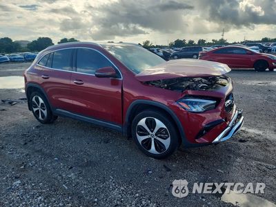 Czwarte zdjęcie samochodu z boku: 2025 MERCEDES-BENZ GLA 250 VIN:W1N4N4GB8SJ671956 - miniatura