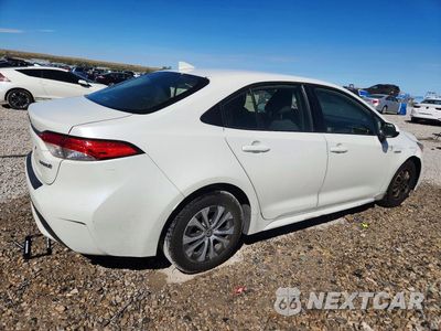 Trzecie zdjęcie samochodu z tyłu: 2020 TOYOTA COROLLA LE VIN:JTDEBRBE5LJ003147 - miniatura