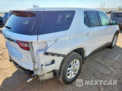 Trzecie zdjęcie samochodu z tyłu: 2019 CHEVROLET TRAVERSE LS VIN:1GNERFKW8KJ312961 - miniatura