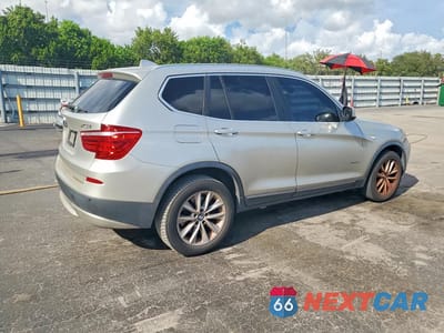 Trzecie zdjęcie samochodu z tyłu: 2011 BMW X3 XDRIVE35I VIN:5UXWX7C56BLL15102 - miniatura