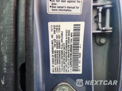 Zdjęcie 13 z 13 samochodu: 2011 HONDA CR-V EXL VIN:5J6RE3H7XBL060648 - miniatura