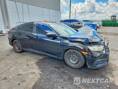 Czwarte zdjęcie samochodu z boku: 2018 HONDA CIVIC LX VIN:2HGFC2F58JH562503 - miniatura