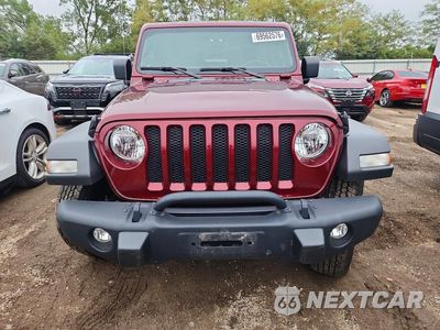 Piąte zdjęcie samochodu w środku: 2021 JEEP WRANGLER SPORT VIN:1C4GJXAG6MW864148 - miniatura