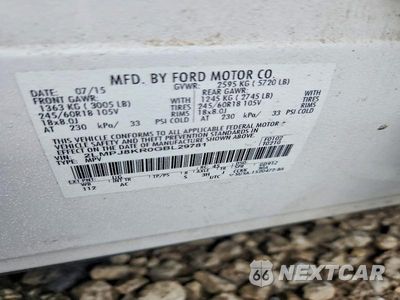 Zdjęcie 13 z 13 samochodu: 2016 LINCOLN MKX SELECT VIN:2LMPJ8KR0GBL29781 - miniatura