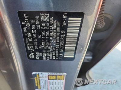 Zdjęcie 14 z 14 samochodu: 2019 HYUNDAI TUCSON SE VIN:KM8J2CA46KU931739 - miniatura
