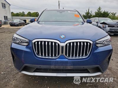 Piąte zdjęcie samochodu w środku: 2022 BMW X3 XDRIVE30I VIN:5UX53DP00N9L72899 - miniatura