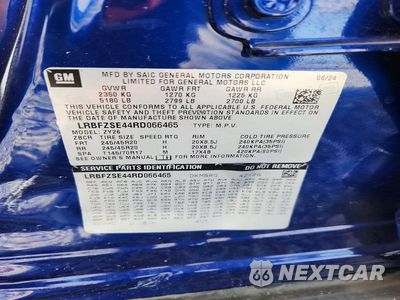 Zdjęcie 12 z 12 samochodu: 2024 BUICK ENVISION AVENIR VIN:LRBFZSE44RD066465 - miniatura