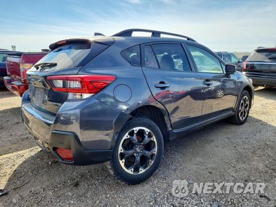 Trzecie zdjęcie samochodu z tyłu: 2021 SUBARU CROSSTREK PREMIUM VIN:JF2GTAPC3M8229390 - miniatura
