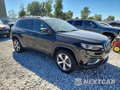 Czwarte zdjęcie samochodu z boku: 2021 JEEP CHEROKEE LIMITED VIN:1C4PJMDX5MD234529 - miniatura
