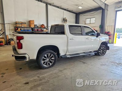 Trzecie zdjęcie samochodu z tyłu: 2021 CHEVROLET SILVERADO K1500 RST VIN:1GCUYEED3MZ108410 - miniatura