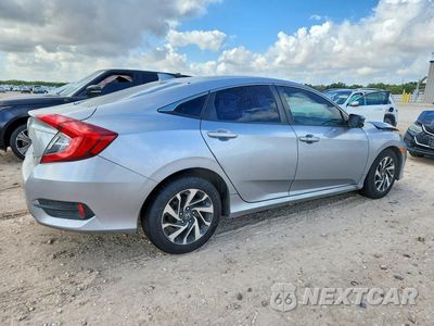Trzecie zdjęcie samochodu z tyłu: 2017 HONDA CIVIC EX VIN:19XFC2F78HE045434 - miniatura
