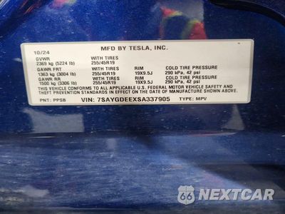 Zdjęcie 12 z 12 samochodu: 2025 TESLA MODEL Y VIN:7SAYGDEEXSA337905 - miniatura