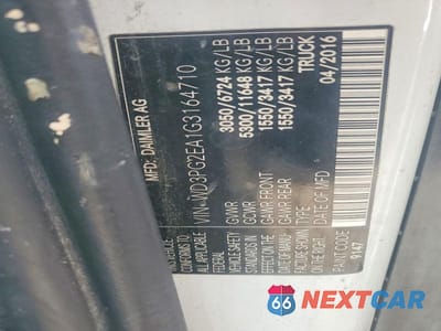 Zdjęcie 13 z 13 samochodu: 2016 MERCEDES-BENZ METRIS VIN:WD3PG2EA1G3164710 - miniatura