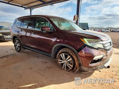 Czwarte zdjęcie samochodu z boku: 2016 HONDA PILOT EXL VIN:5FNYF5H56GB047690 - miniatura