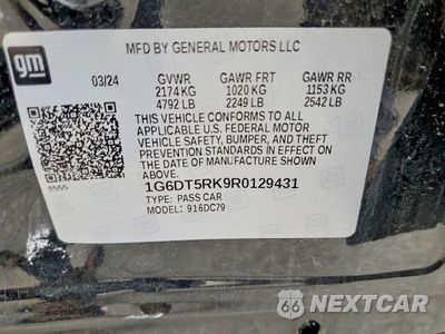 Zdjęcie 12 z 12 samochodu: 2024 CADILLAC CT5 PREMIUM LUXURY VIN:1G6DT5RK9R0129431 - miniatura